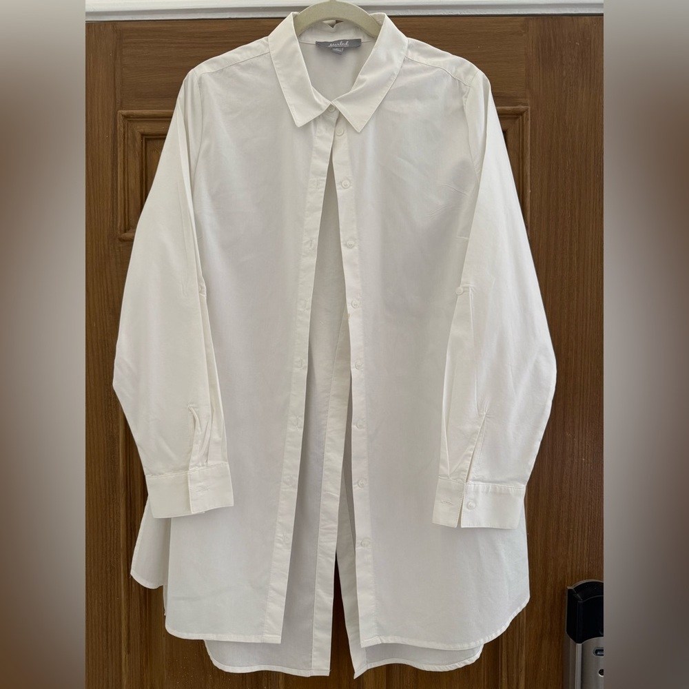 Marled by Reunited Clothing Off-White Dress Shirt